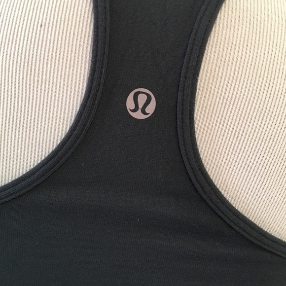 Lululemon Cool Racerback Tank Top Gray Size 4 - Picture 5 of 6
